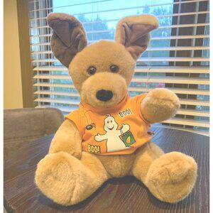 Build A Bear 13" Brown Sugar Pudding Puppy Dog Plush Barking Dog With Halloween